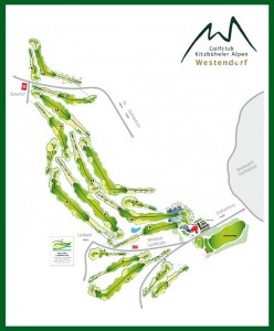 Golfplatz Plan