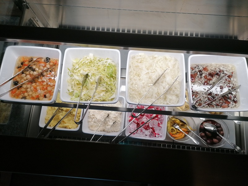 Salatbuffet im Hotel Glockenstuhl in Westendorf